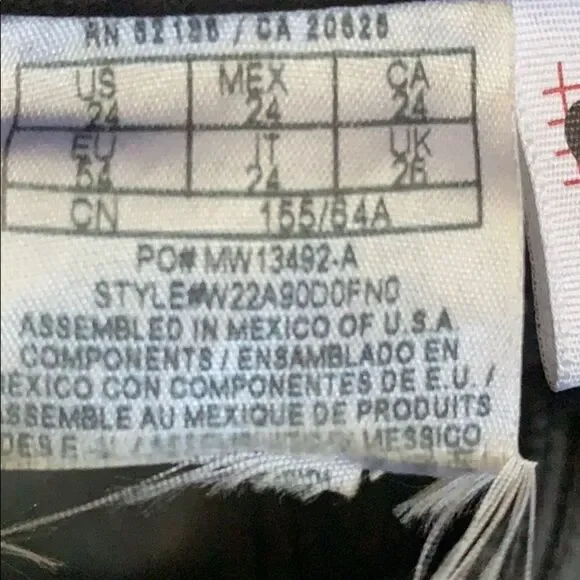 NEW Guess Black Sunflower Skinny Ankle Jeans 24 - Picture 9 of 12